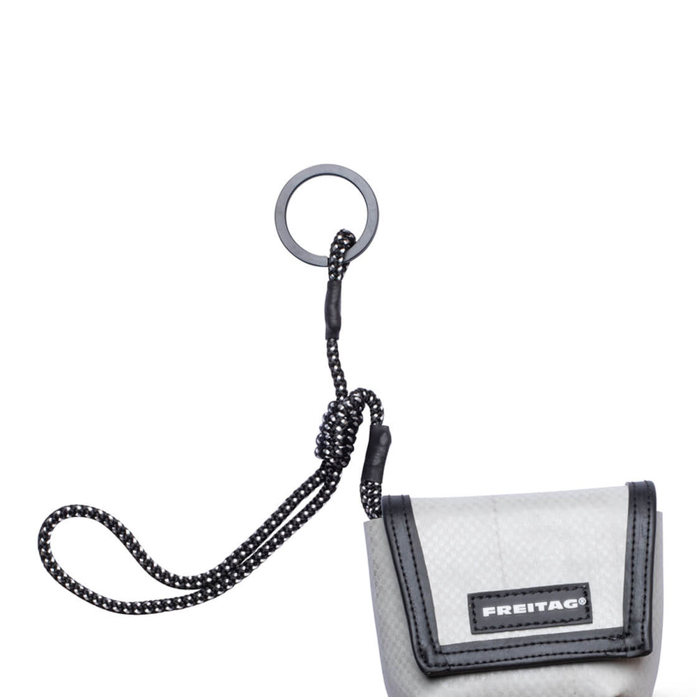 Freitag Keyholder and Charm Mini Messenger grey