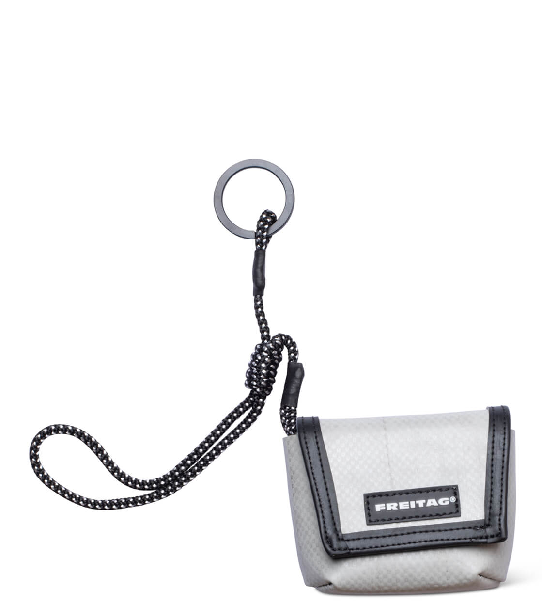 Freitag Keyholder and Charm Mini Messenger grey