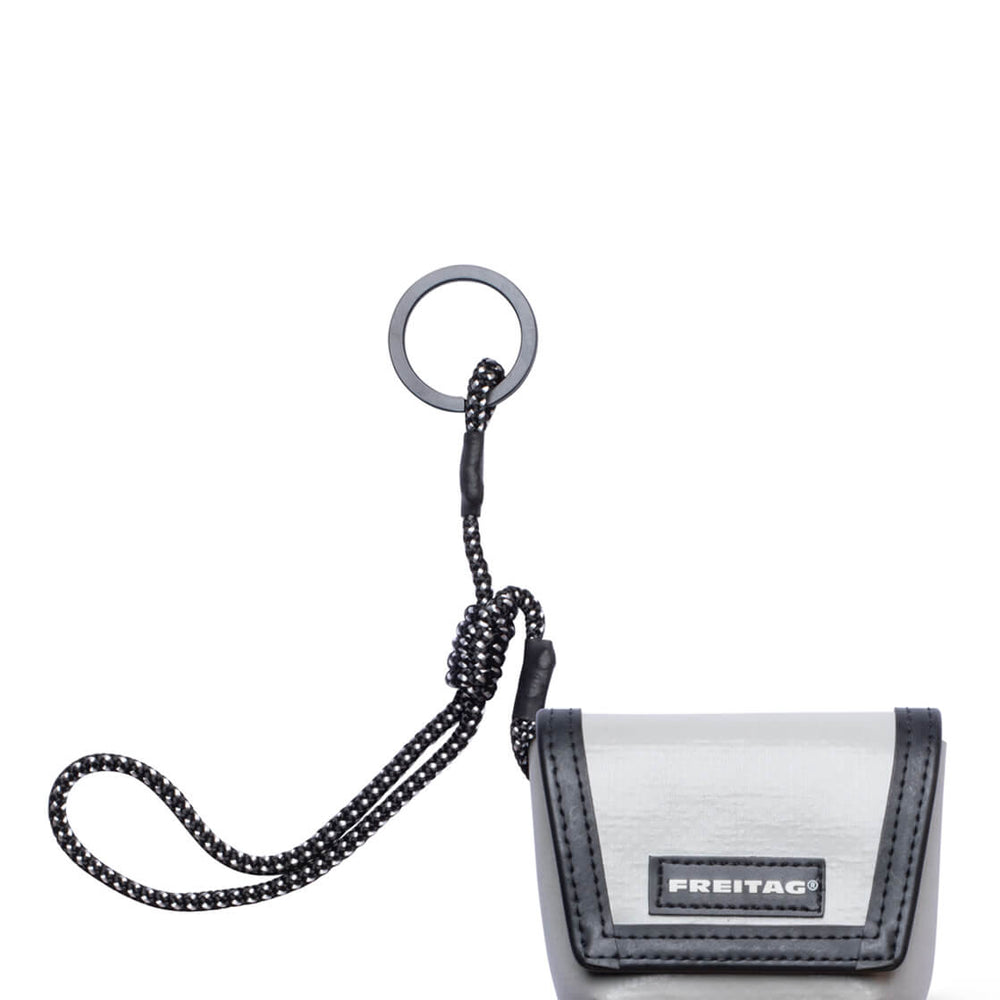 Freitag Keyholder and Charm Mini Messenger grey
