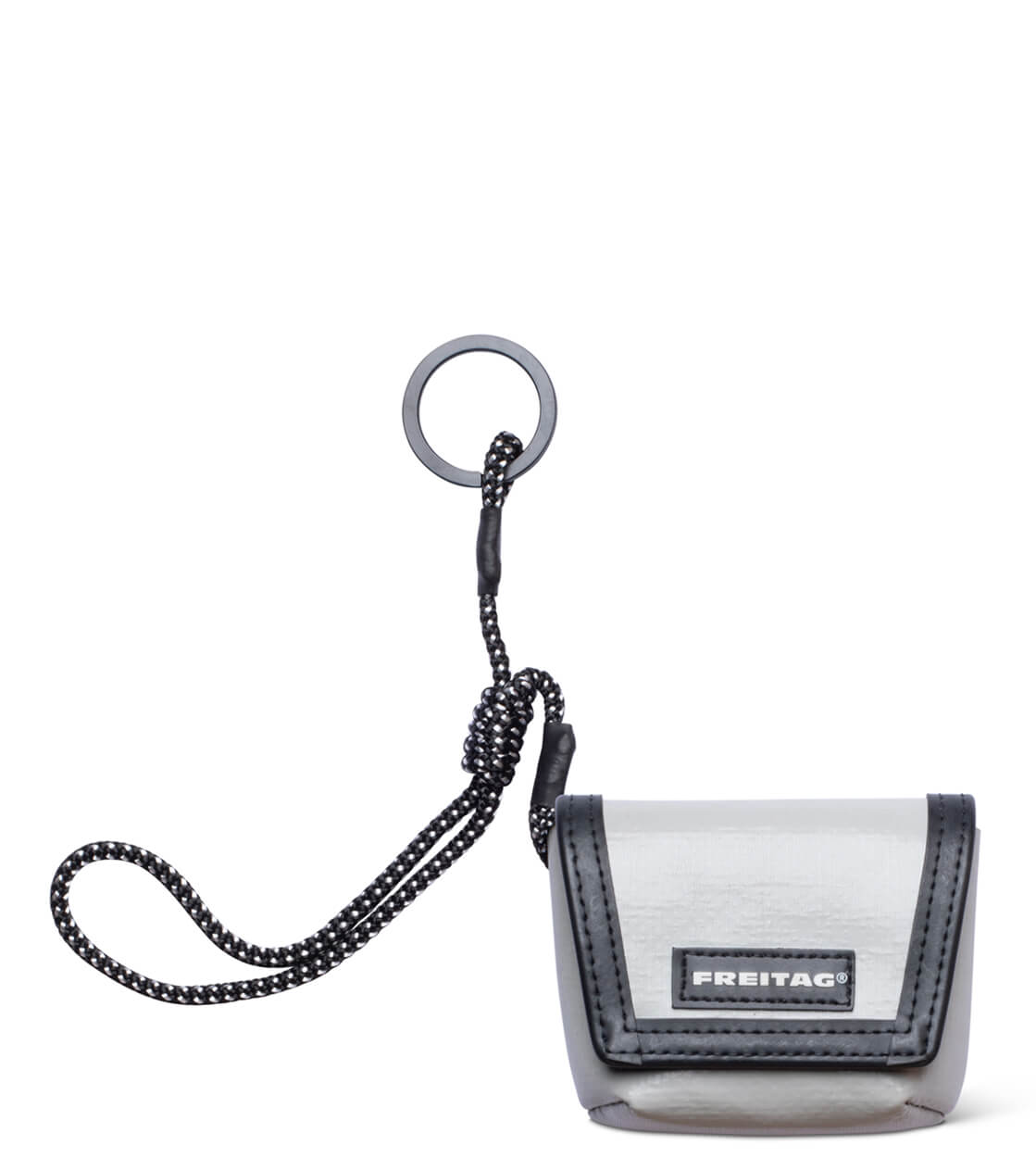 Freitag Keyholder and Charm Mini Messenger grey