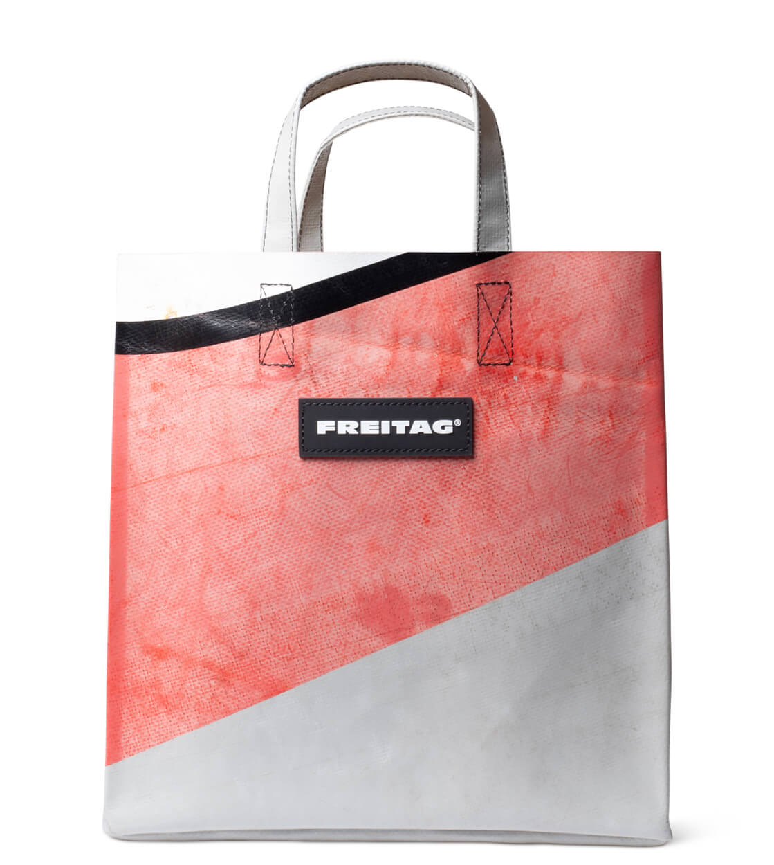 Freitag Bag Sonny grey/red/black/white