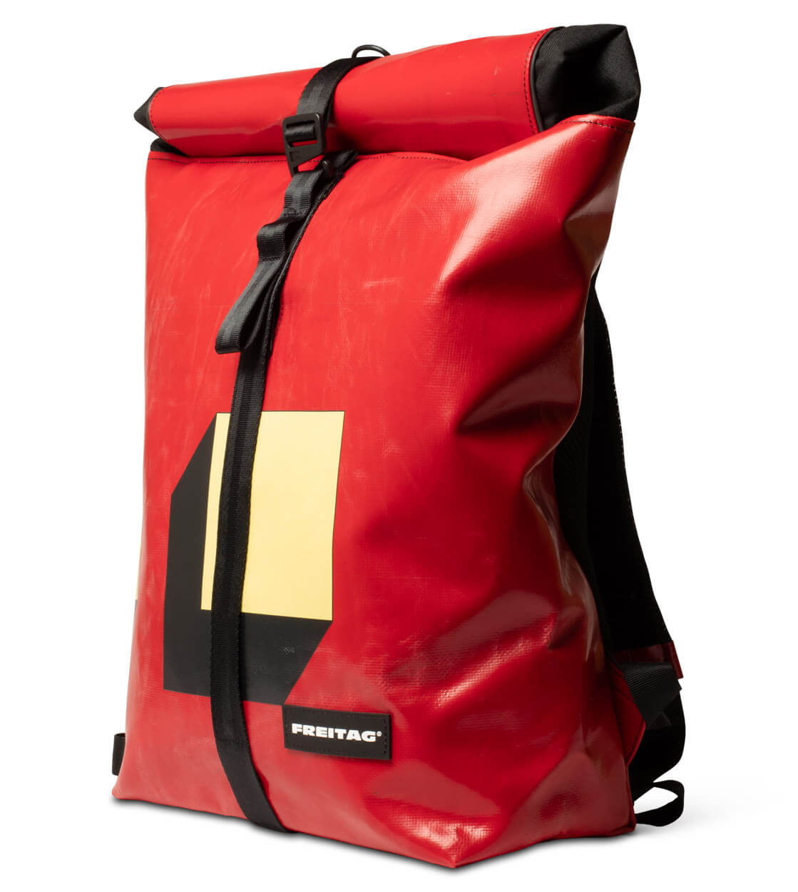 Freitag Backpack Clapton red/yellow/black