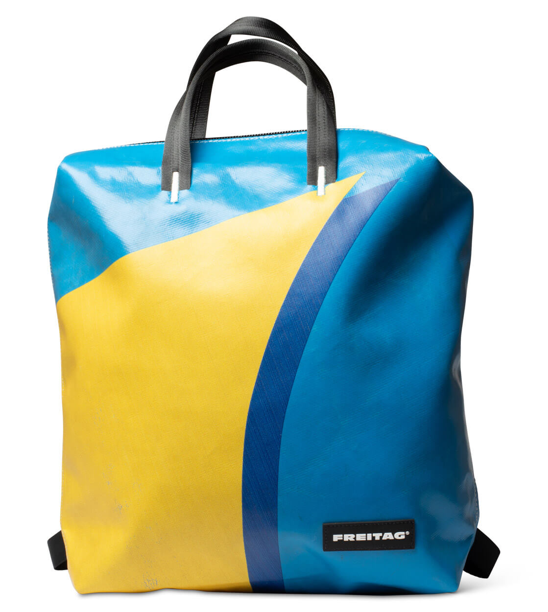 Freitag Backpack Pete blue/yellow/blue