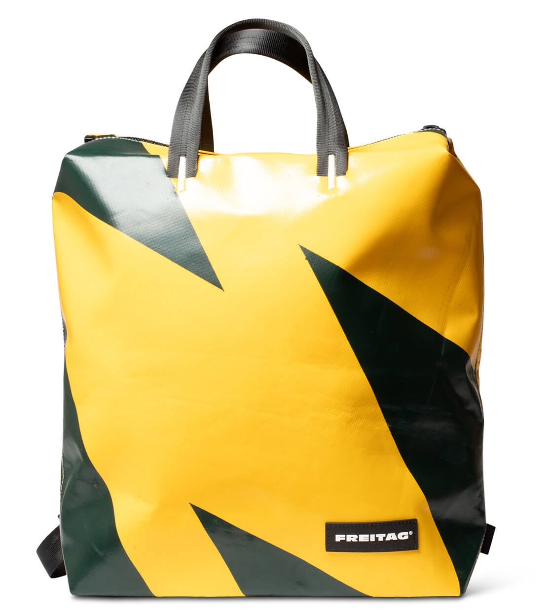 Freitag Backpack Pete yellow/green