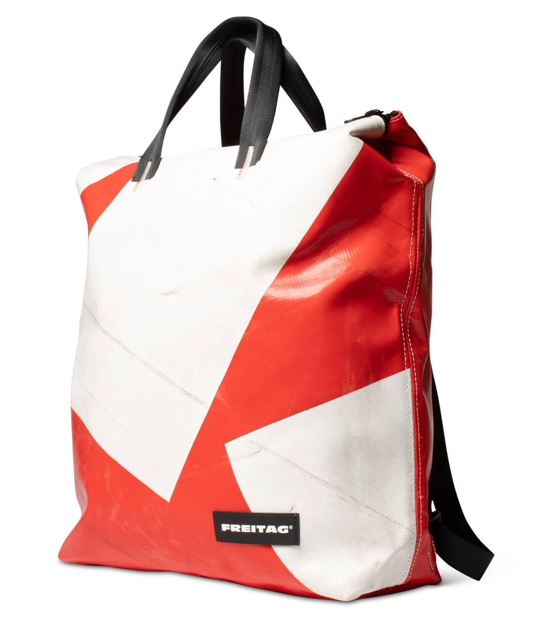 Freitag Backpack Pete red/white