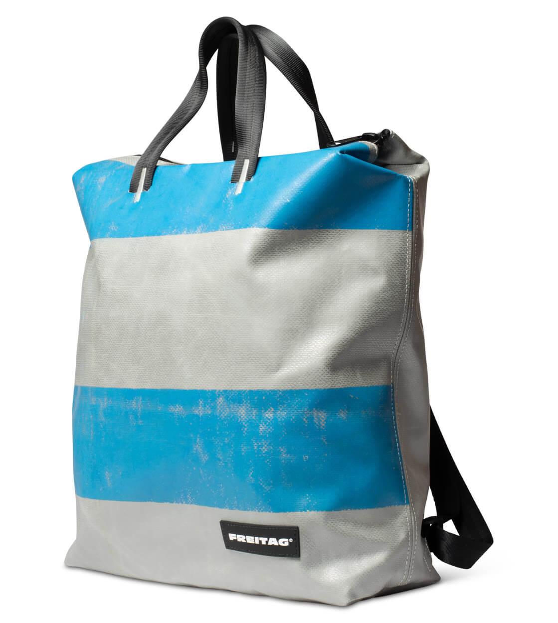Freitag Backpack Pete silver/blue