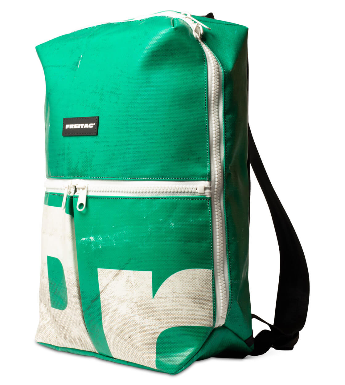 Freitag Backpack Fringe green/white/white