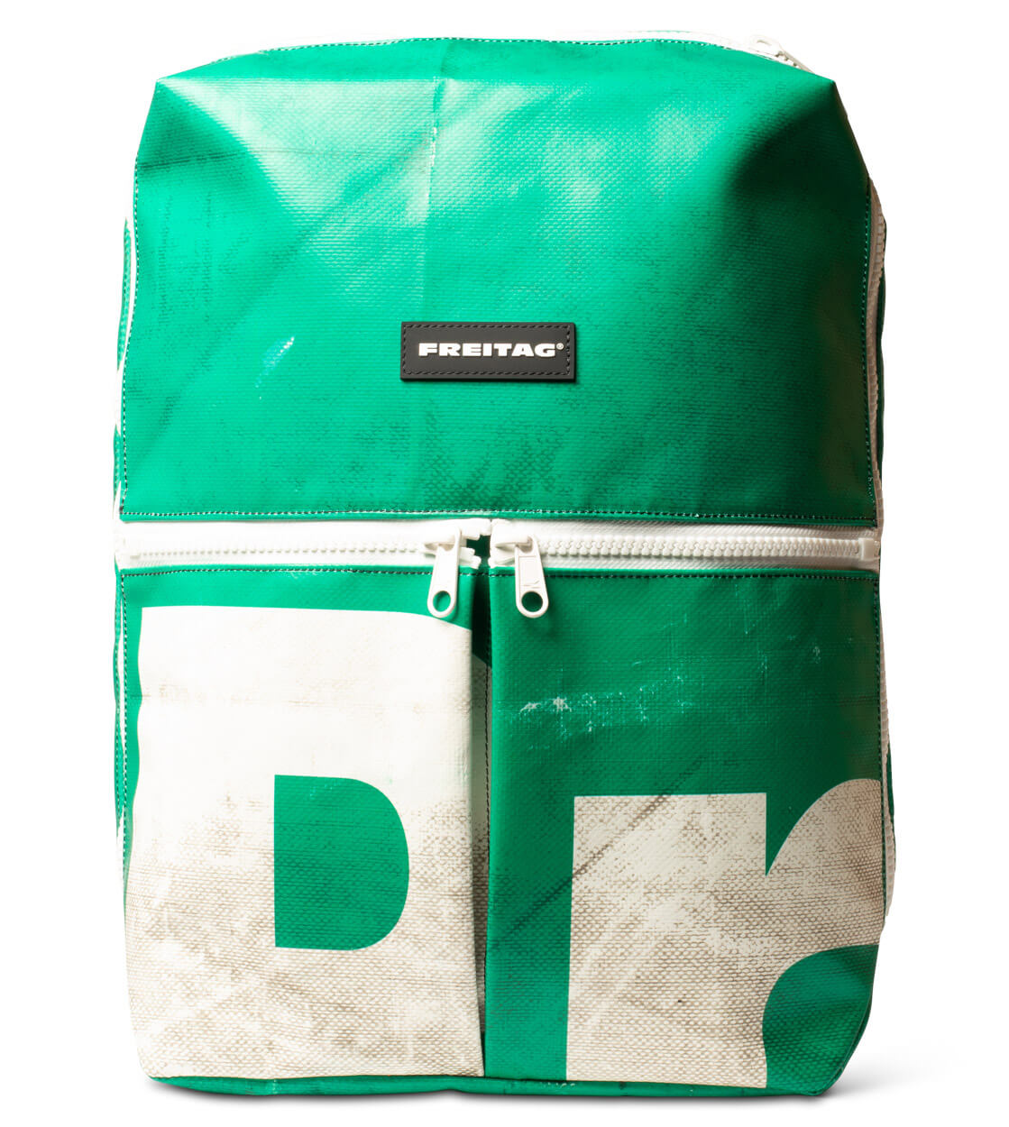 Freitag Backpack Fringe green/white/white
