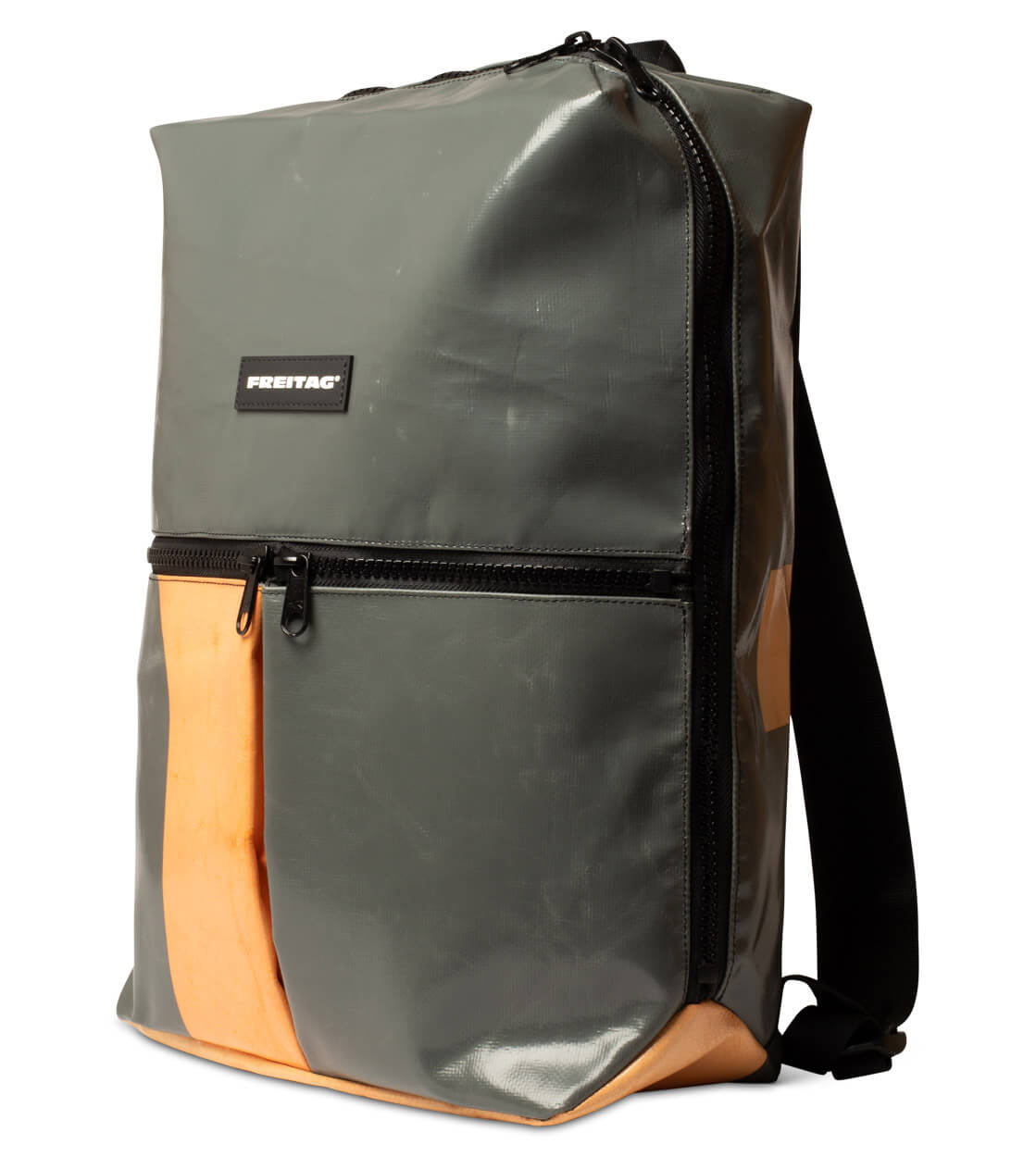 Freitag Backpack Fringe grey/orange/black
