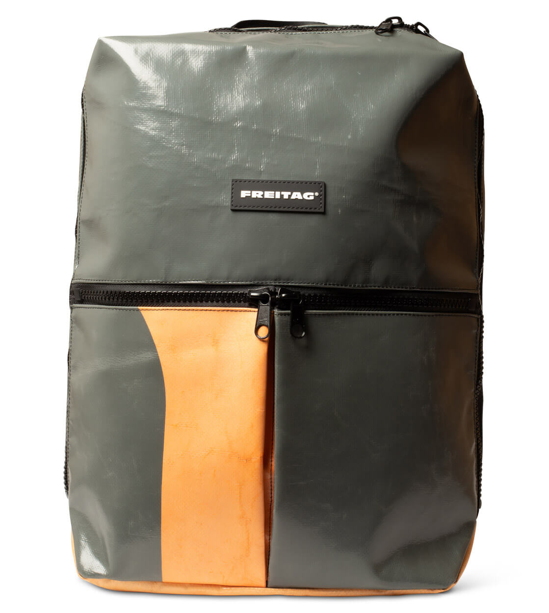 Freitag Backpack Fringe grey/orange/black