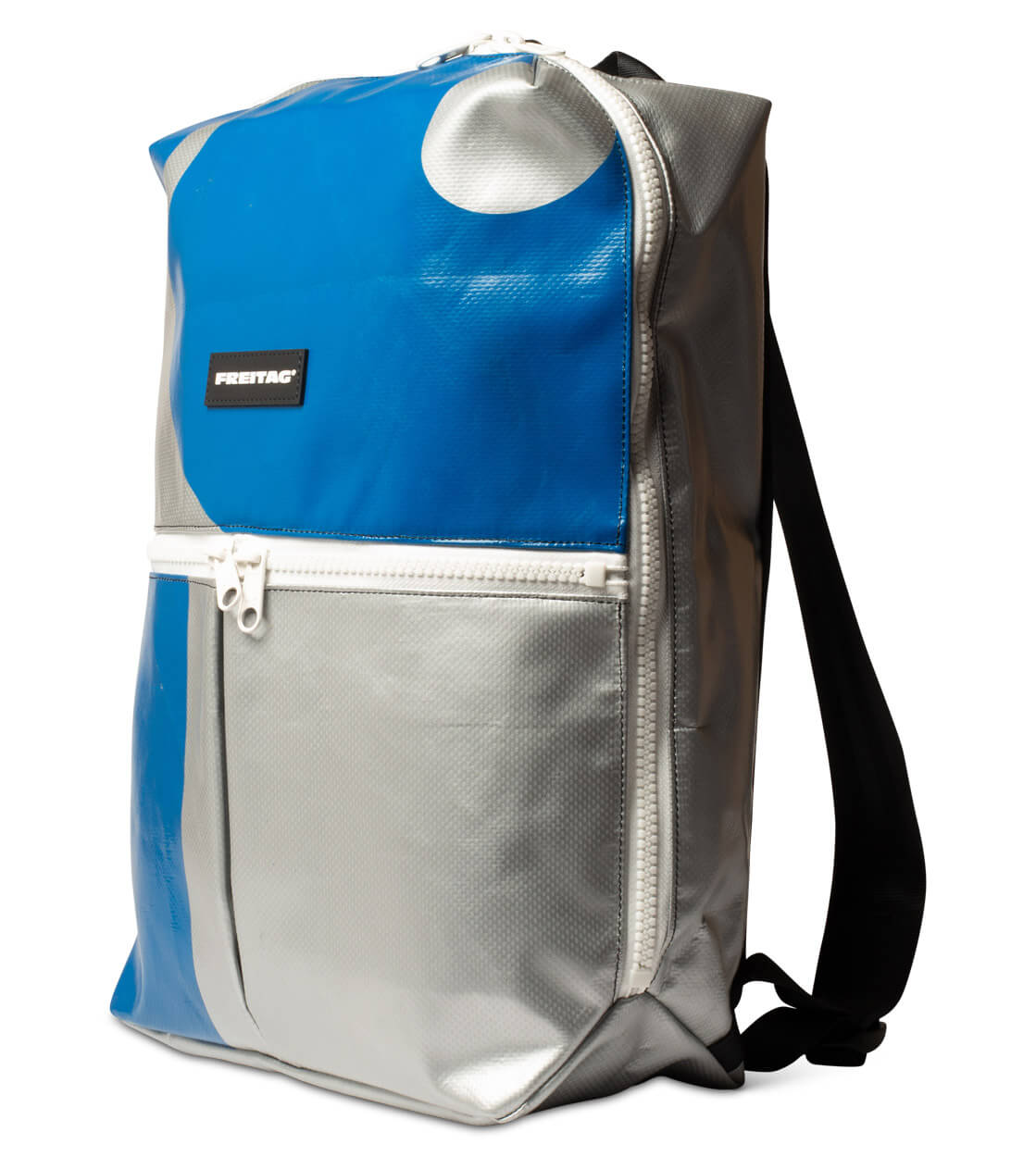Freitag Backpack Fringe silver/blue/white