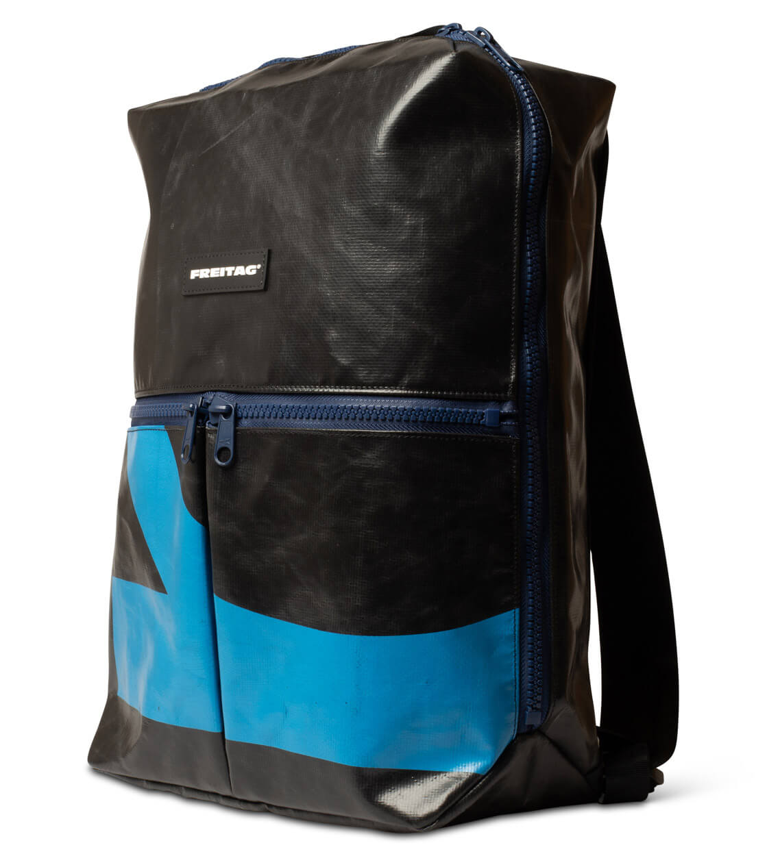 Freitag Backpack Fringe black/blue/blue