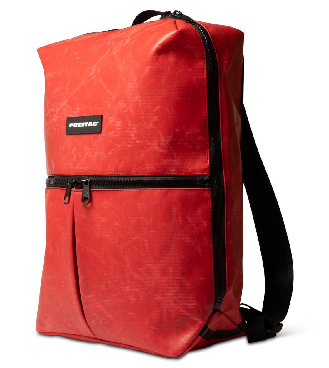 Freitag Backpack Fringe red/black