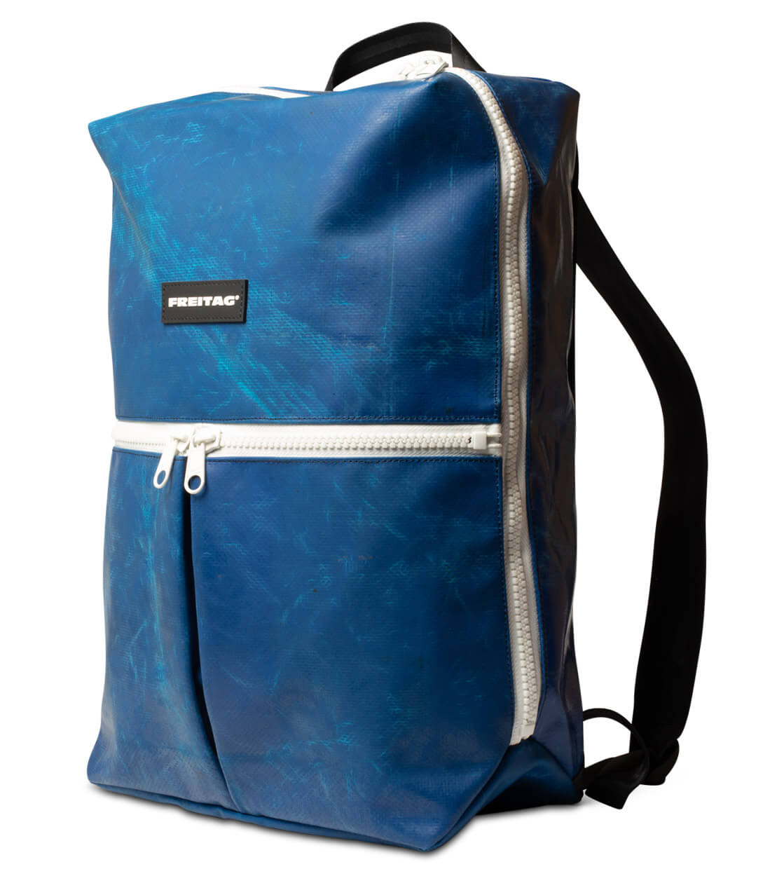 Freitag Backpack Fringe blue/white