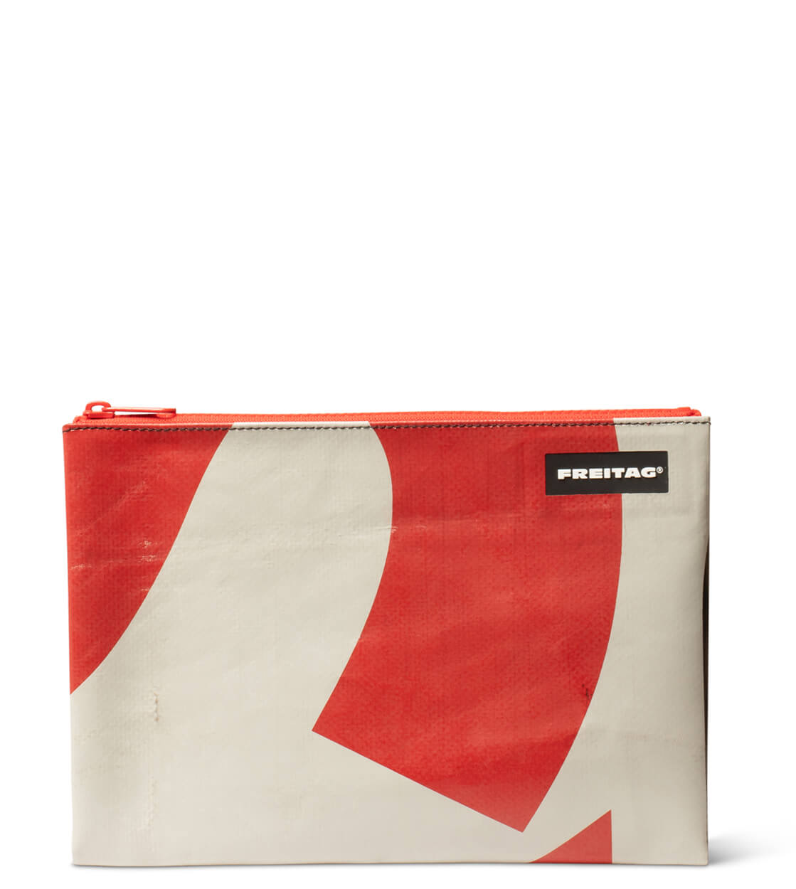 Freitag Pouch Chuck grey/red/black/red