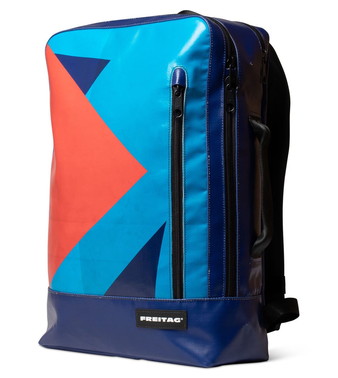 Freitag Backpack Hazzard blue/blue/red