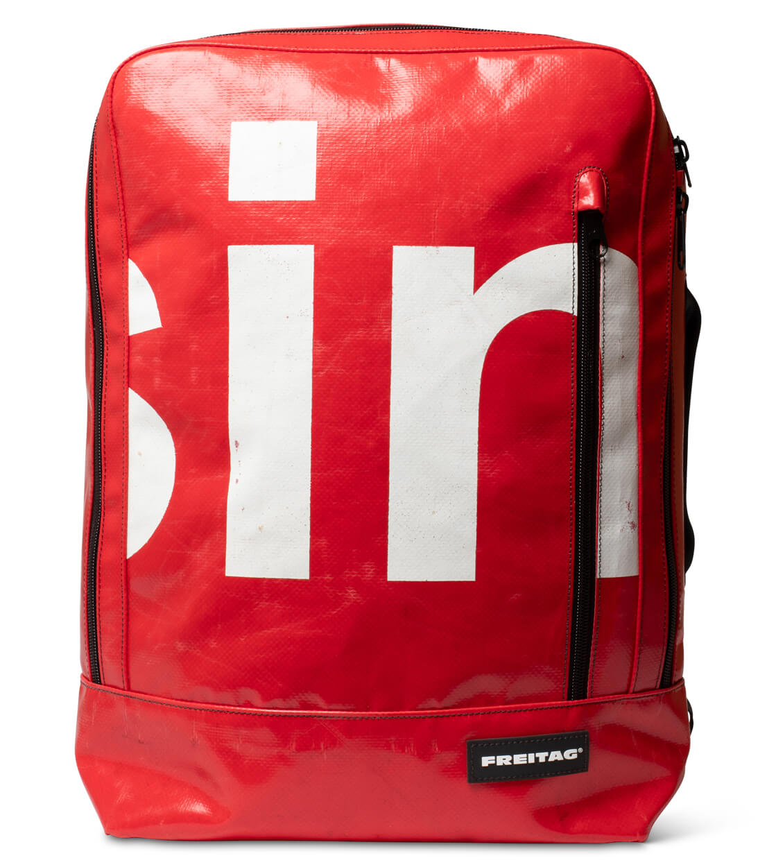Freitag Backpack Hazzard red/white