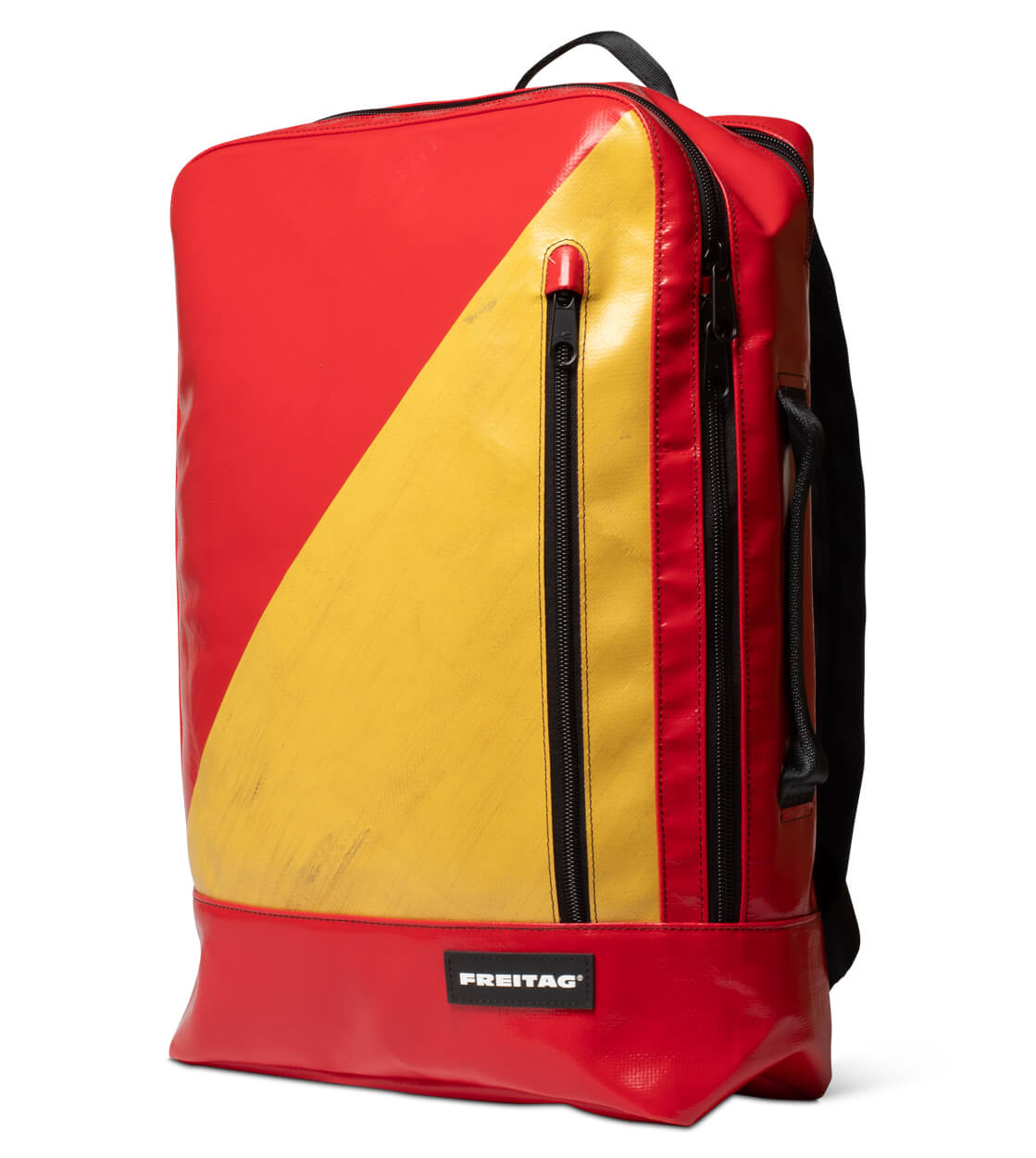 Freitag Backpack Hazzard red/yellow