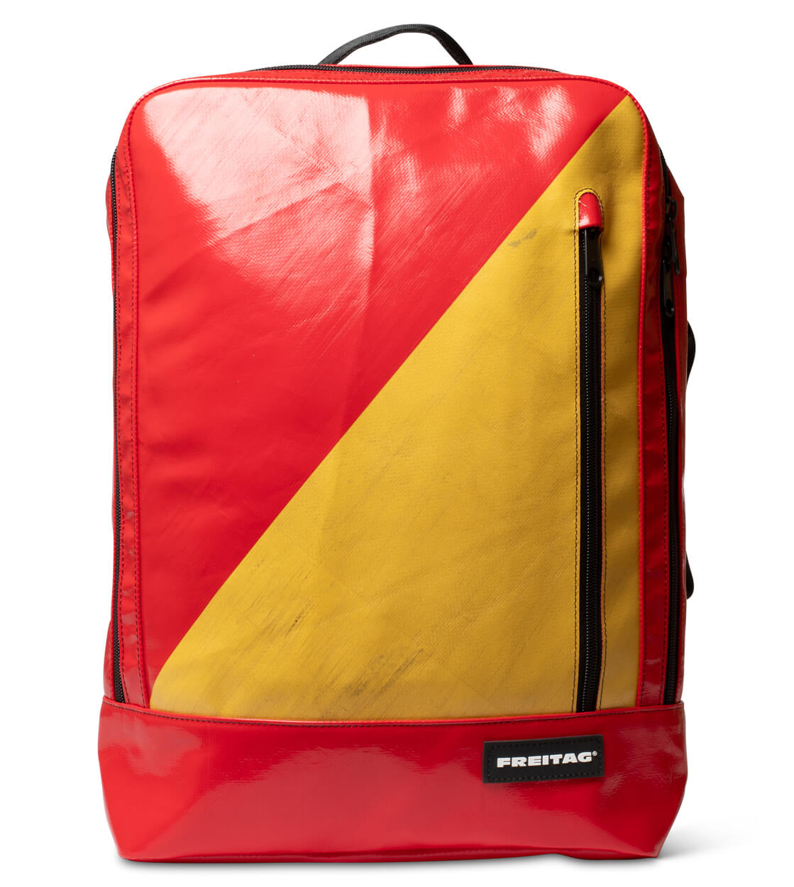 Freitag Backpack Hazzard red/yellow