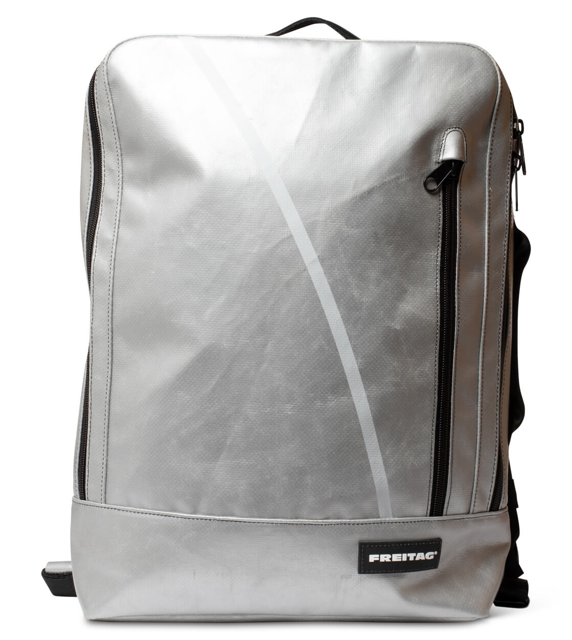 Freitag Backpack Hazzard silver/white