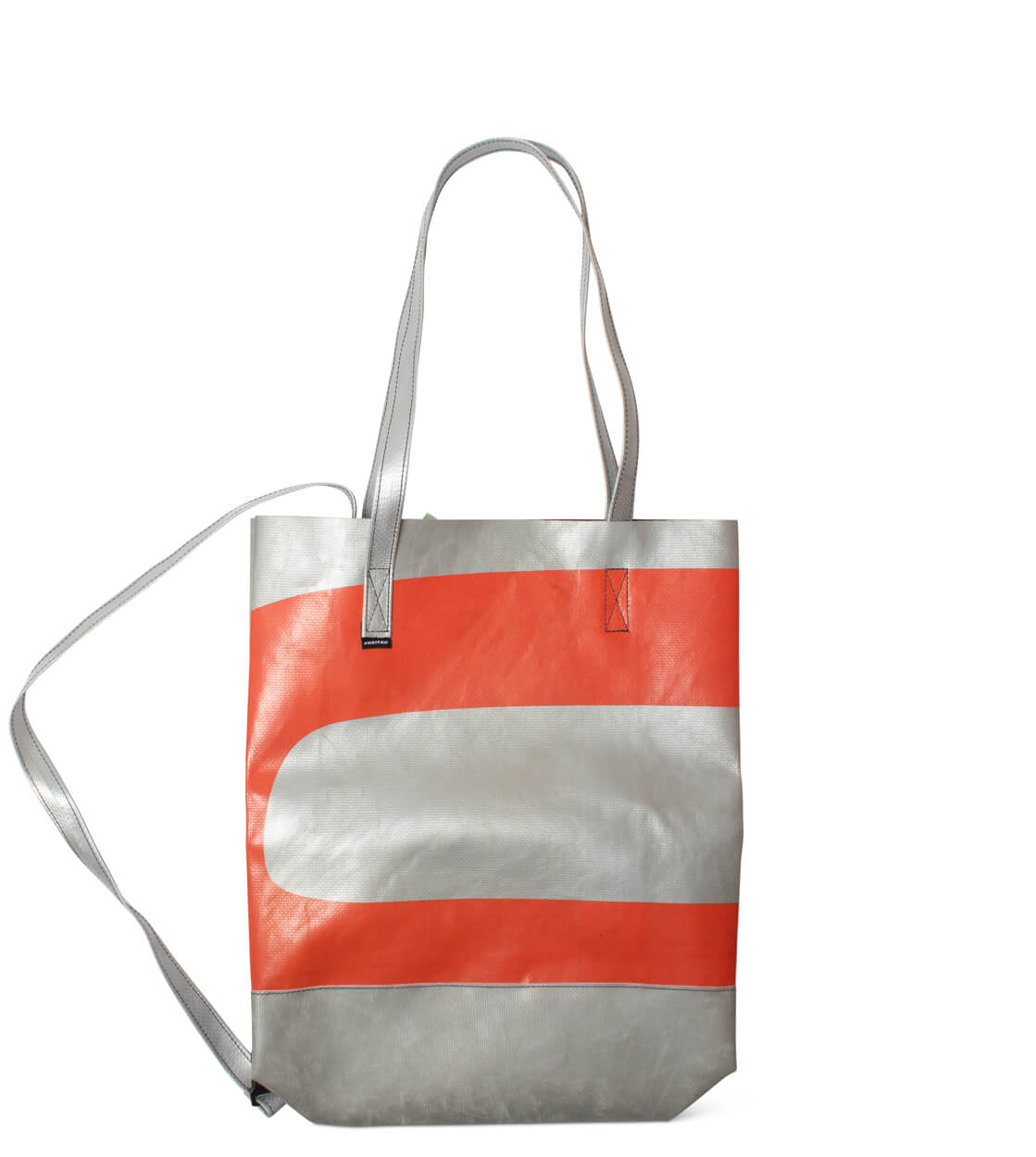 Freitag Bag Maurice silver/red