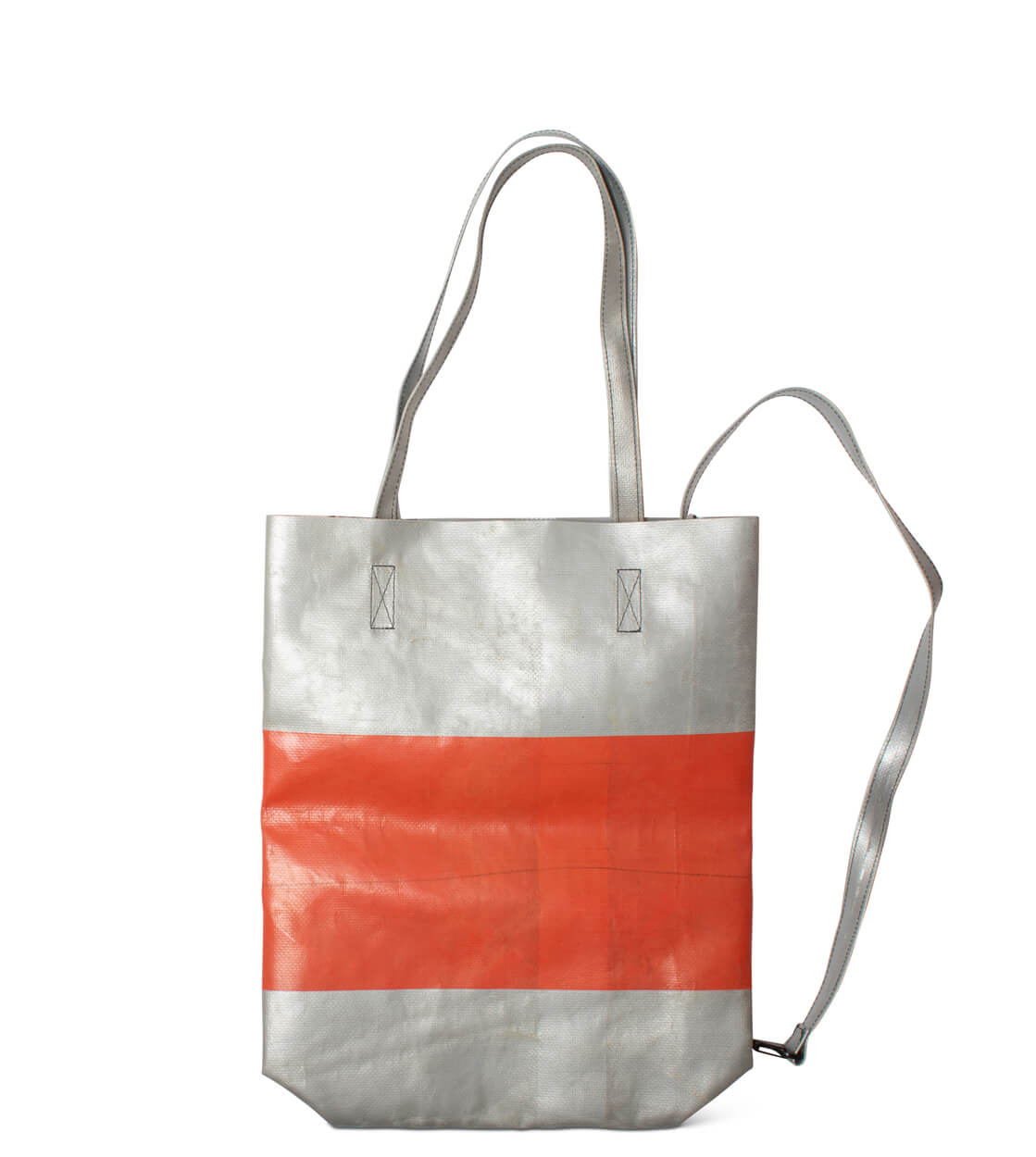 Freitag Bag Maurice silver/red