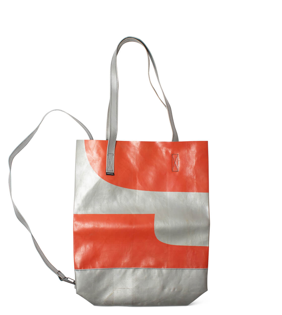 Freitag Bag Maurice silver/red