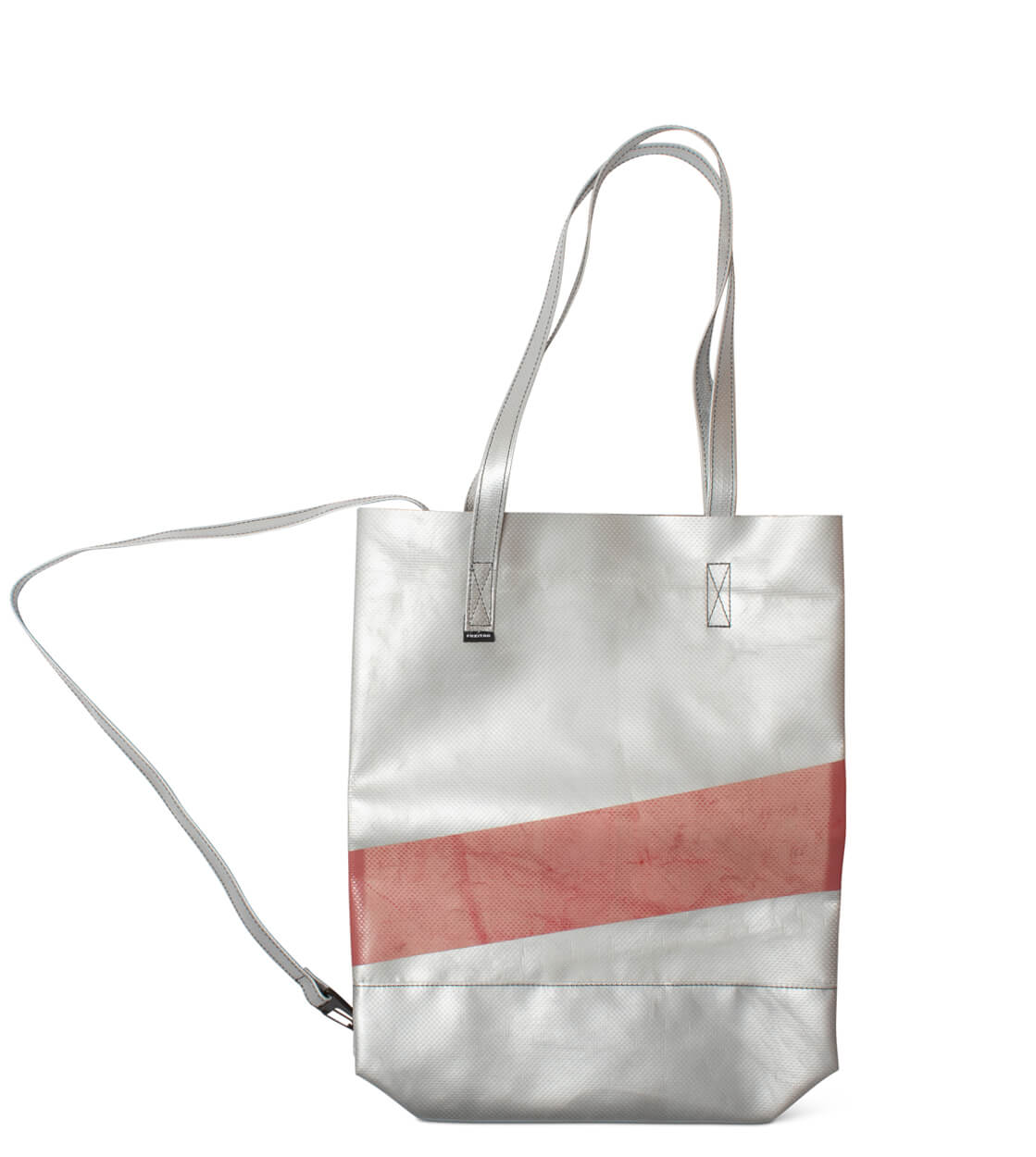 Freitag Bag Maurice silver/red