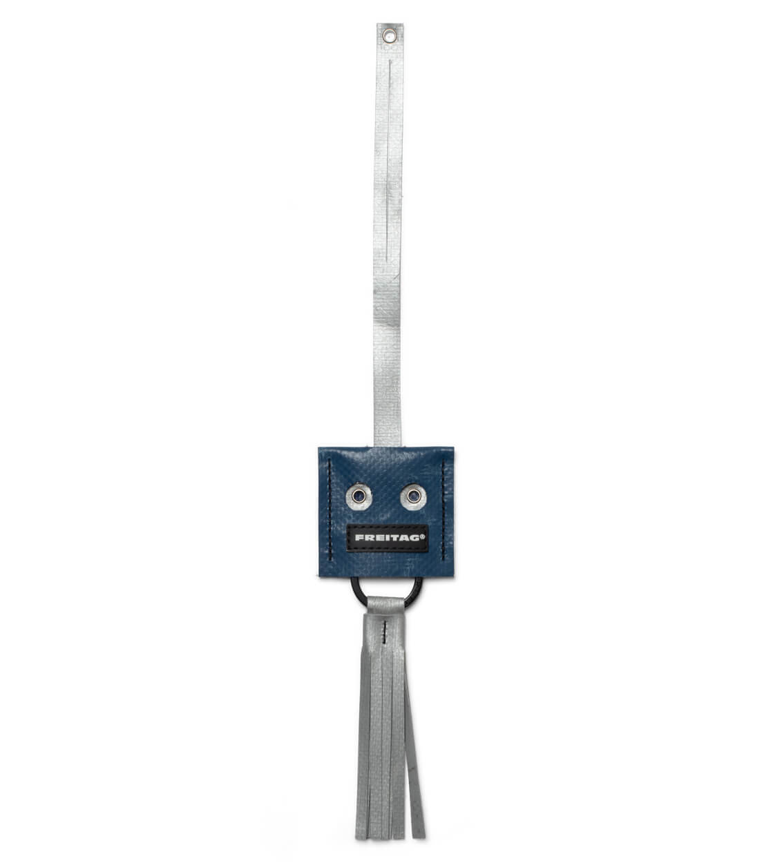 Freitag Keyholder and Charm Face blue/silver