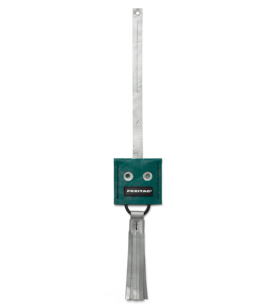 Freitag Keyholder and Charm Face green/silver