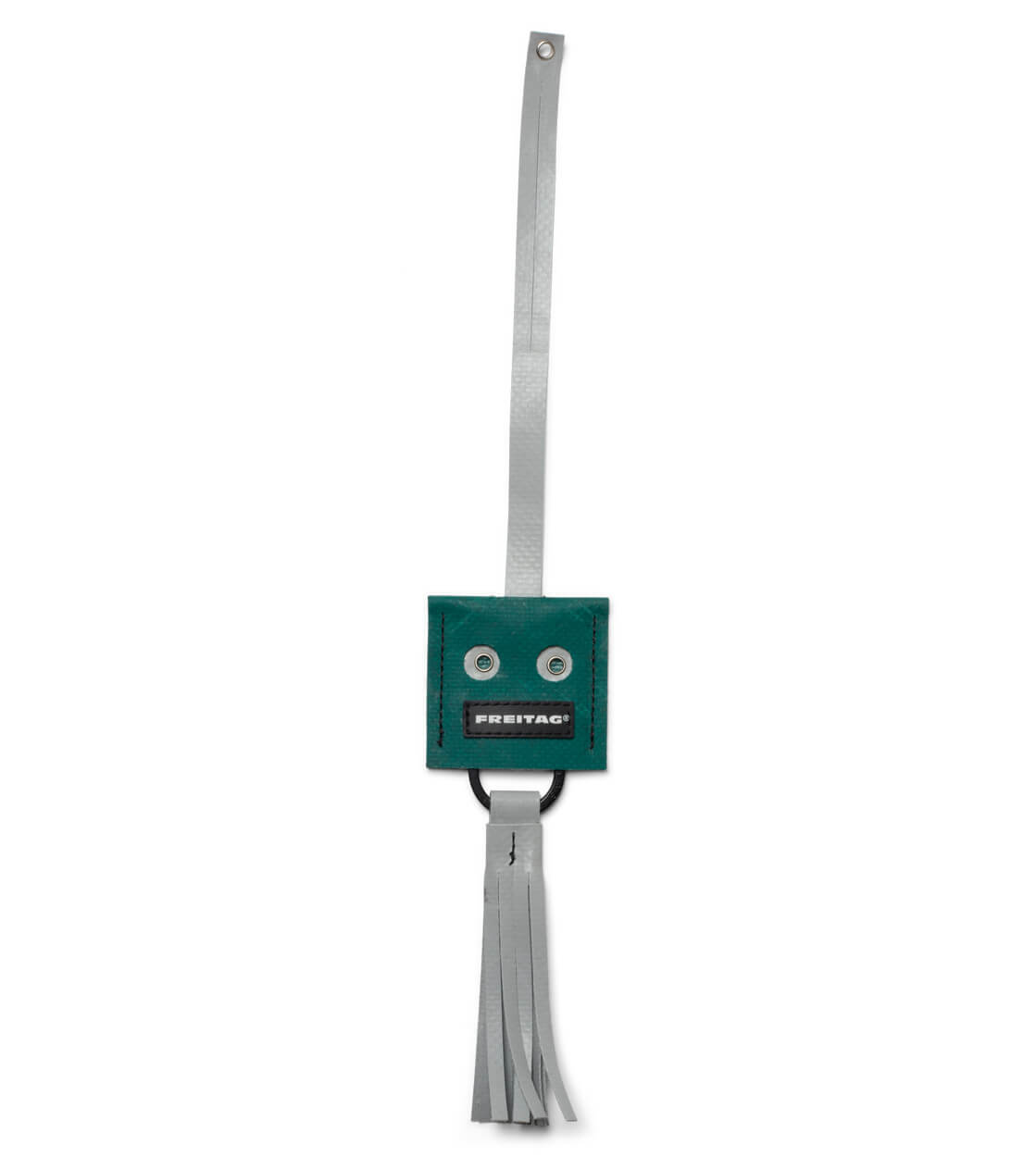 Freitag Keyholder and Charm Face green/grey