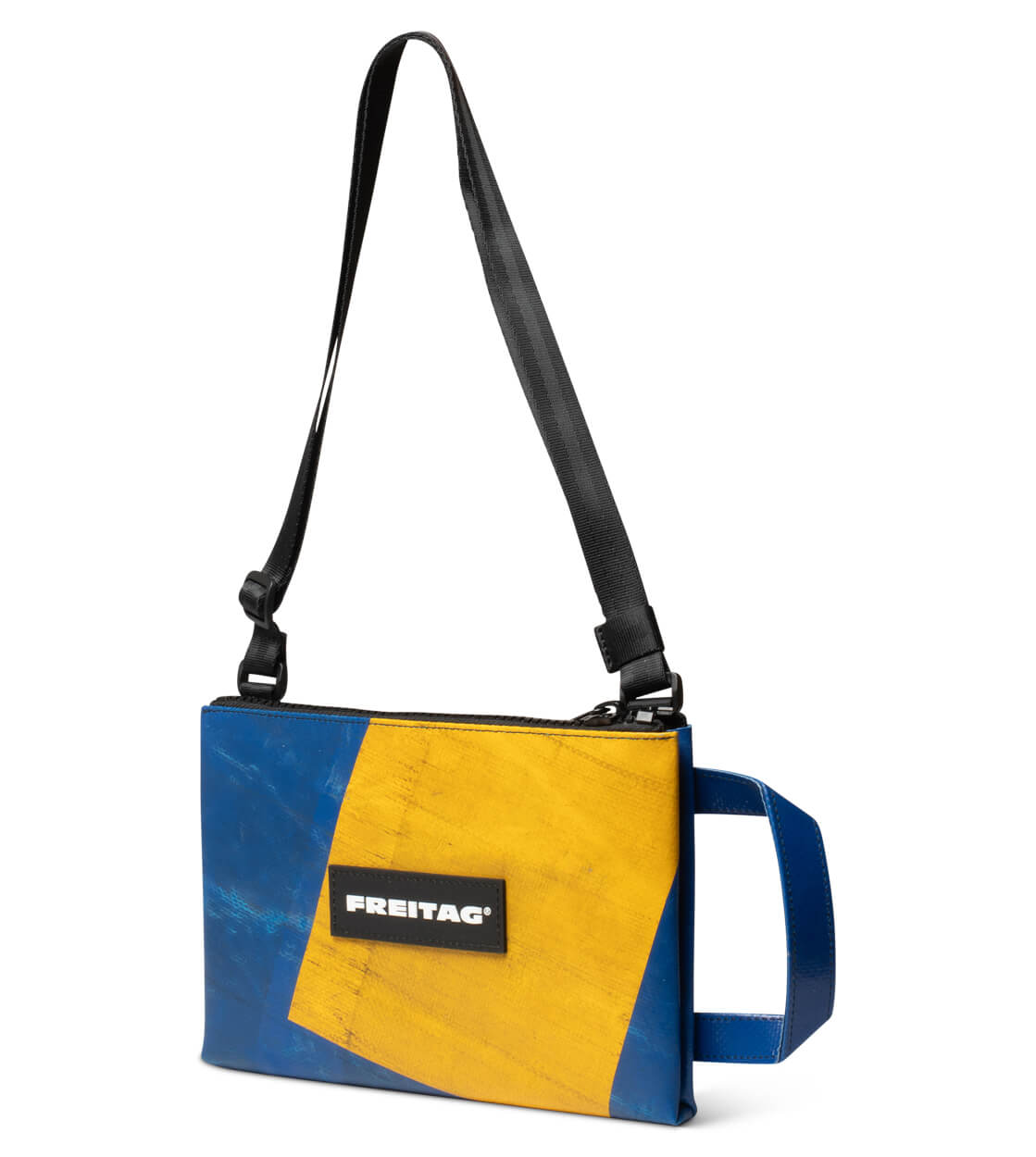Freitag Bag Eddie blue/yellow