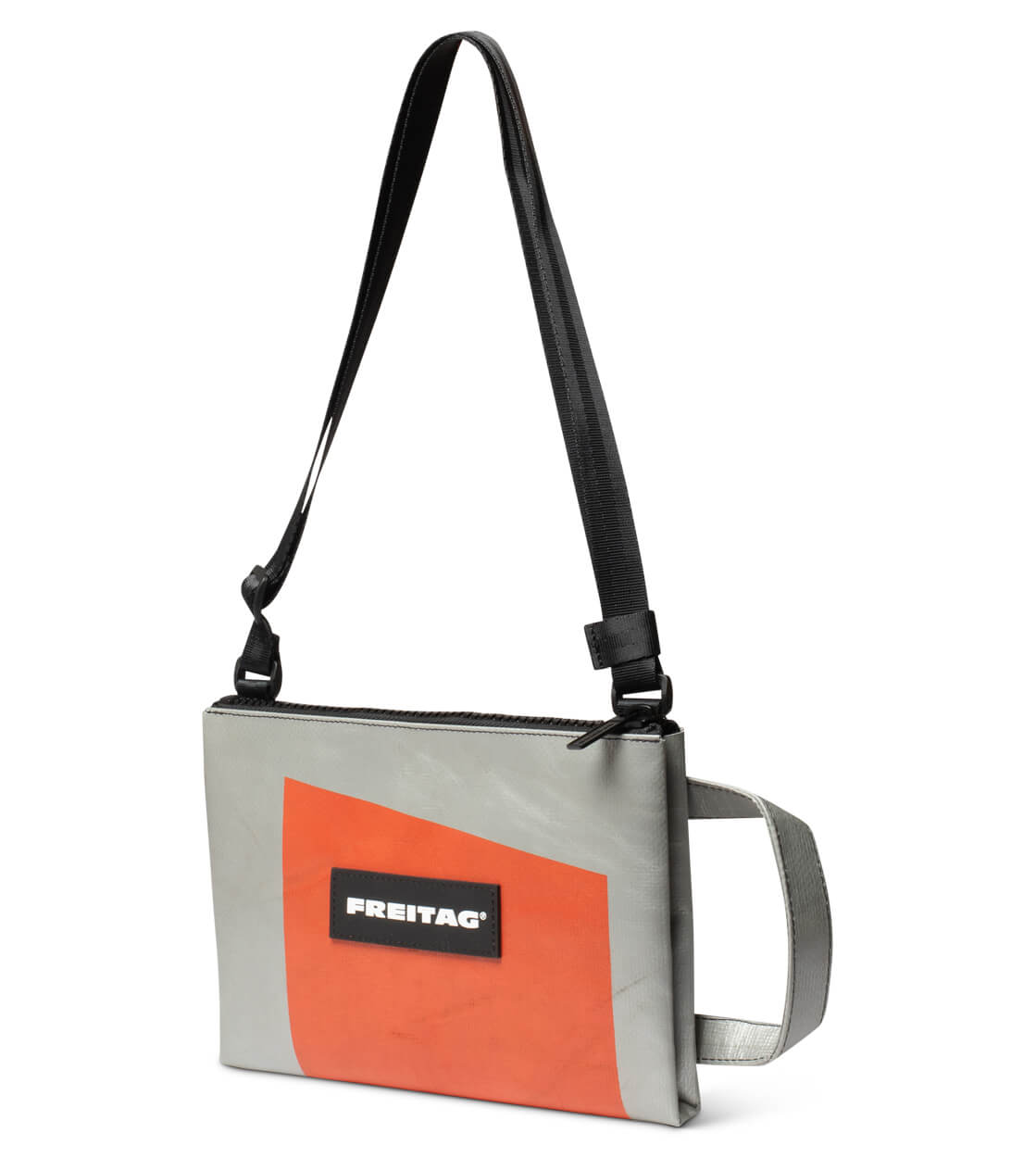 Freitag Bag Eddie silver/red