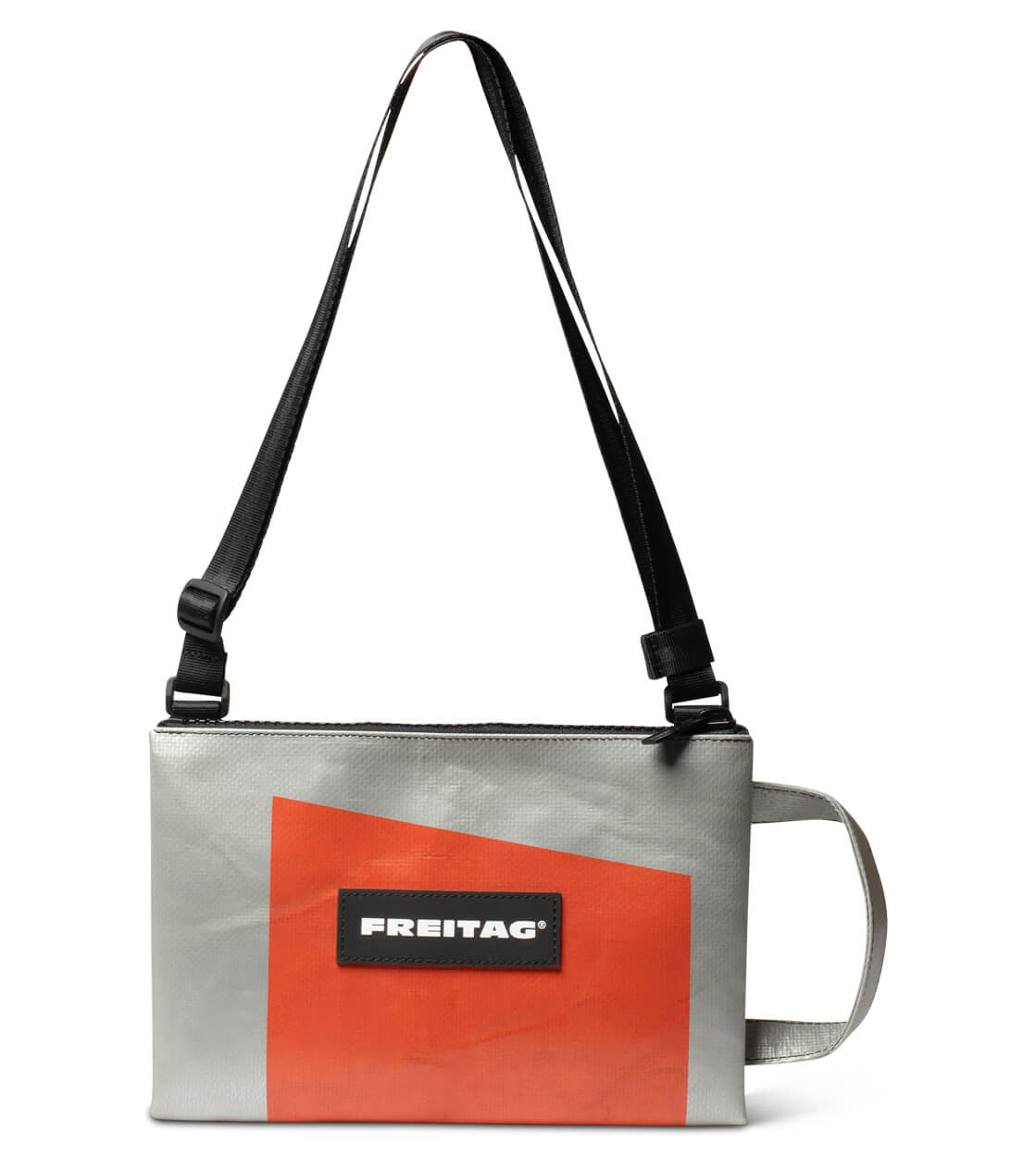 Freitag Bag Eddie silver/red