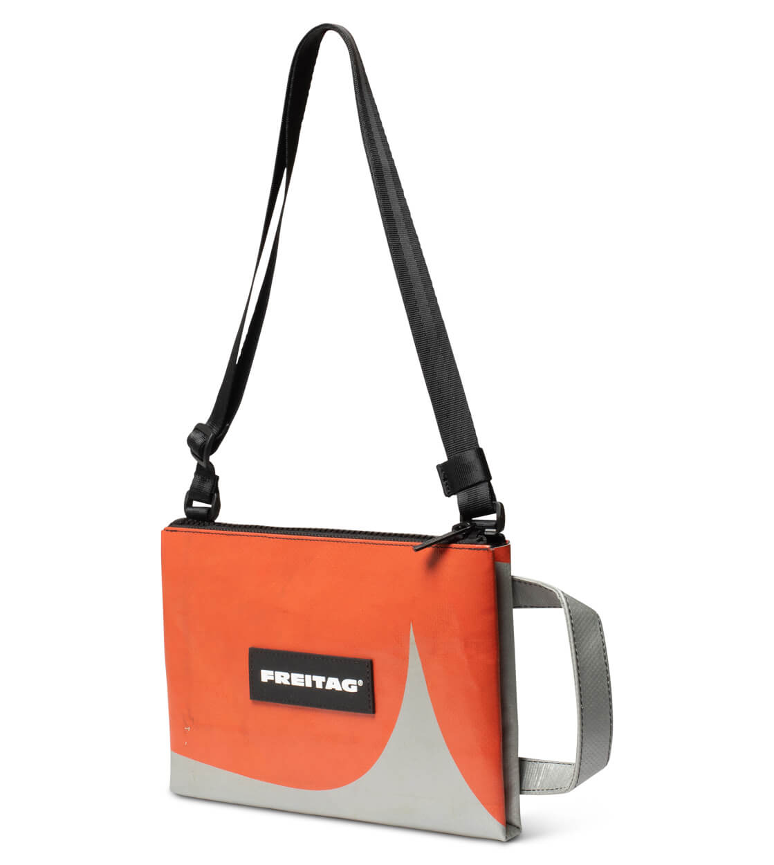 Freitag Bag Eddie silver/red