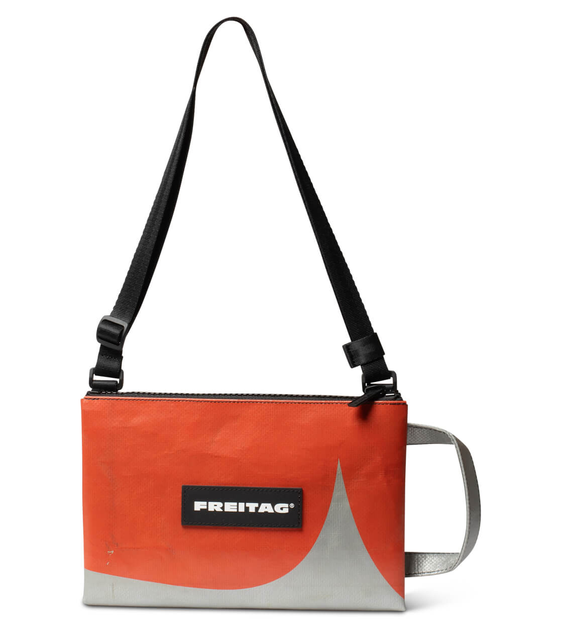 Freitag Bag Eddie silver/red