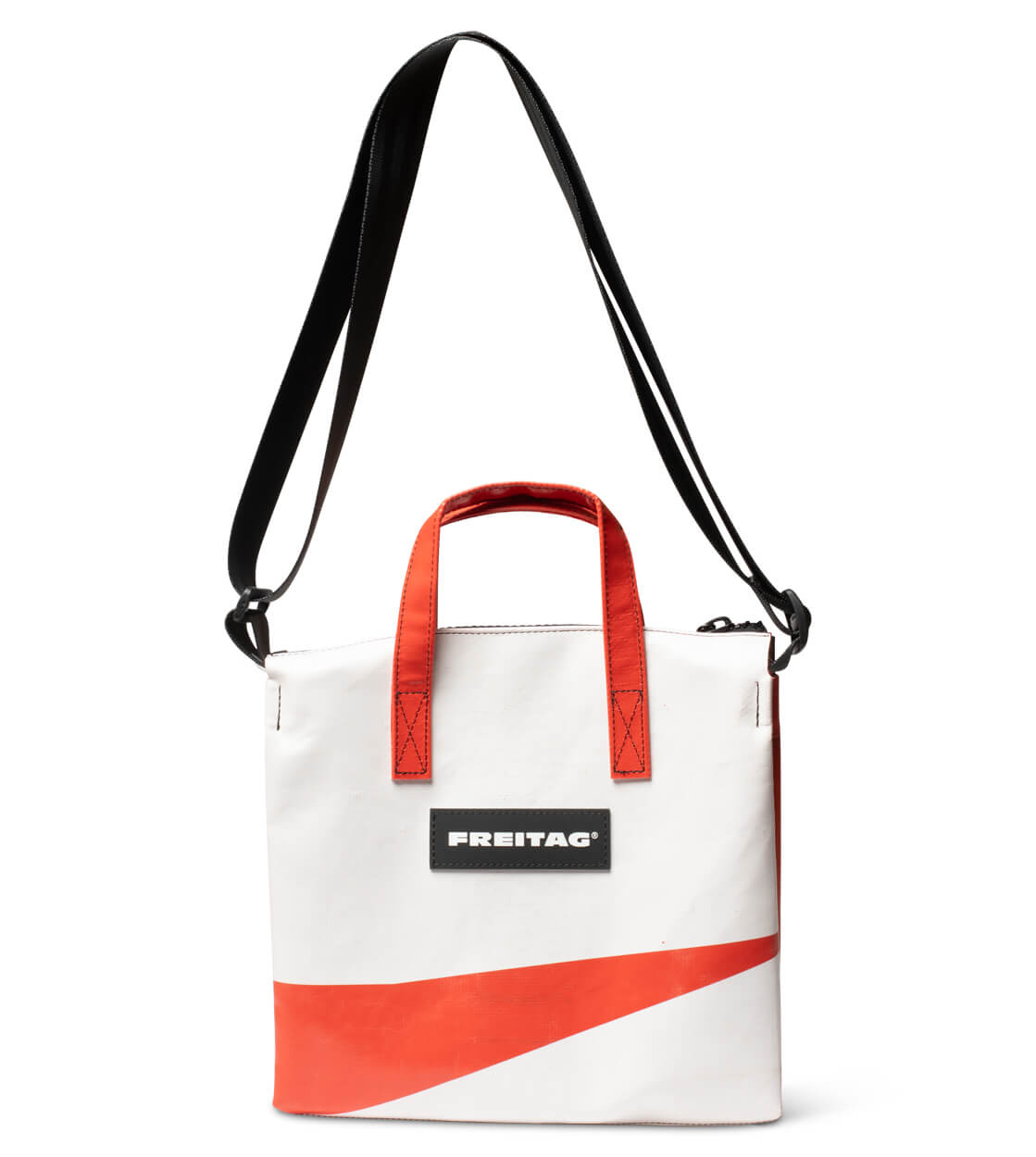 Freitag Bag Ruby red/white