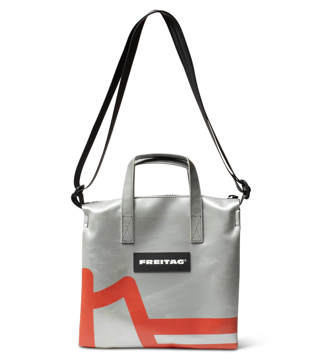 Freitag Bag Ruby silver/red