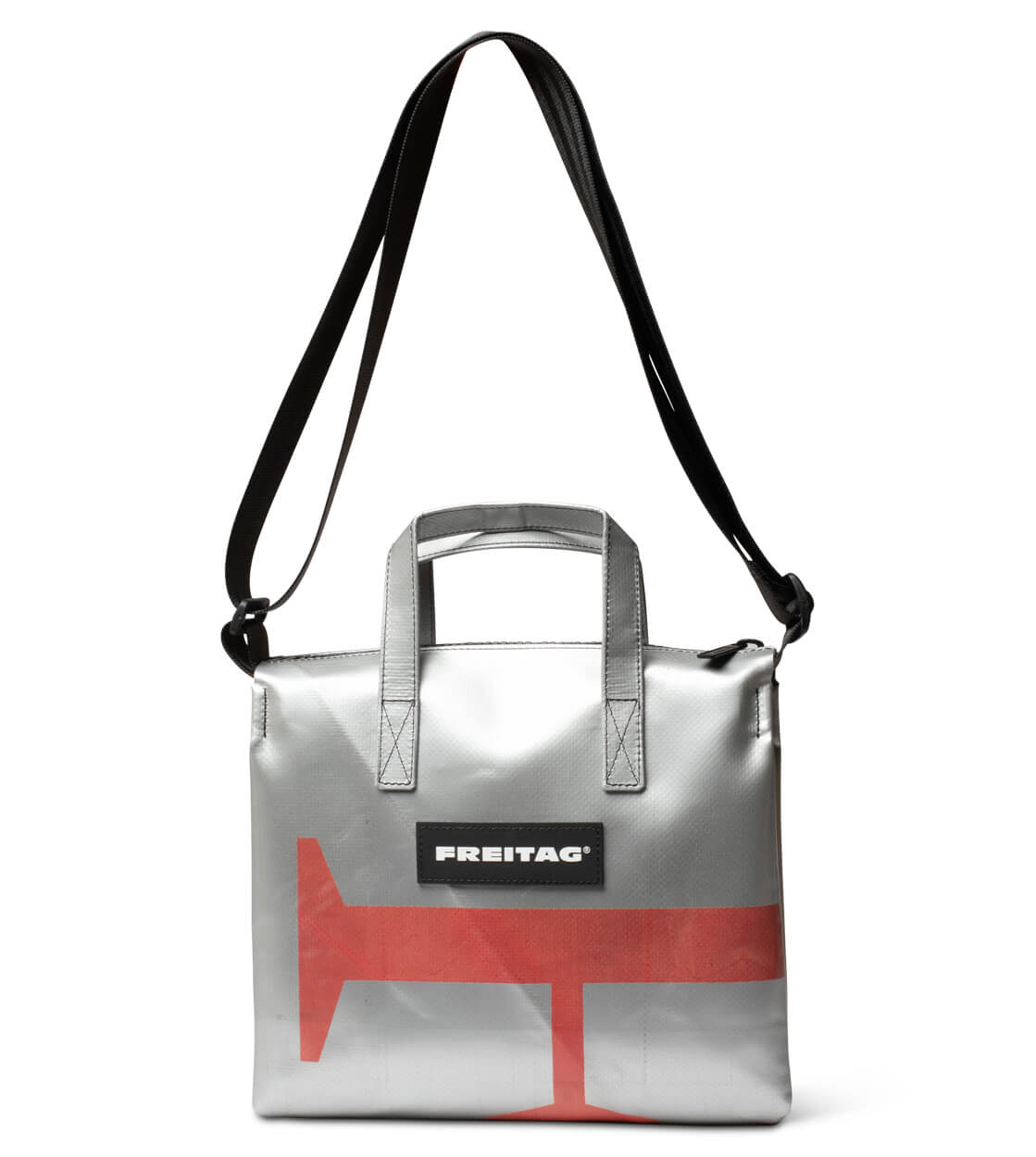 Freitag Bag Ruby silver/red