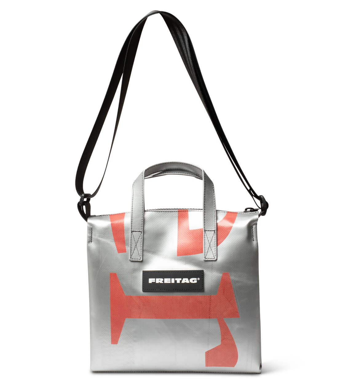 Freitag Bag Ruby silver/red