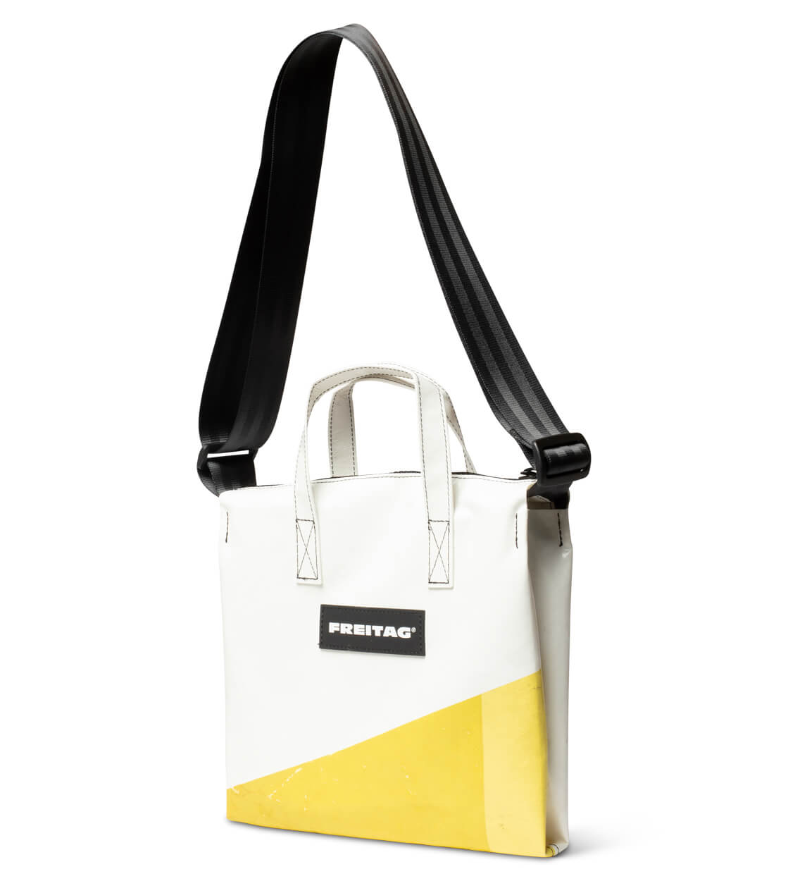 Freitag Bag Ruby white/yellow