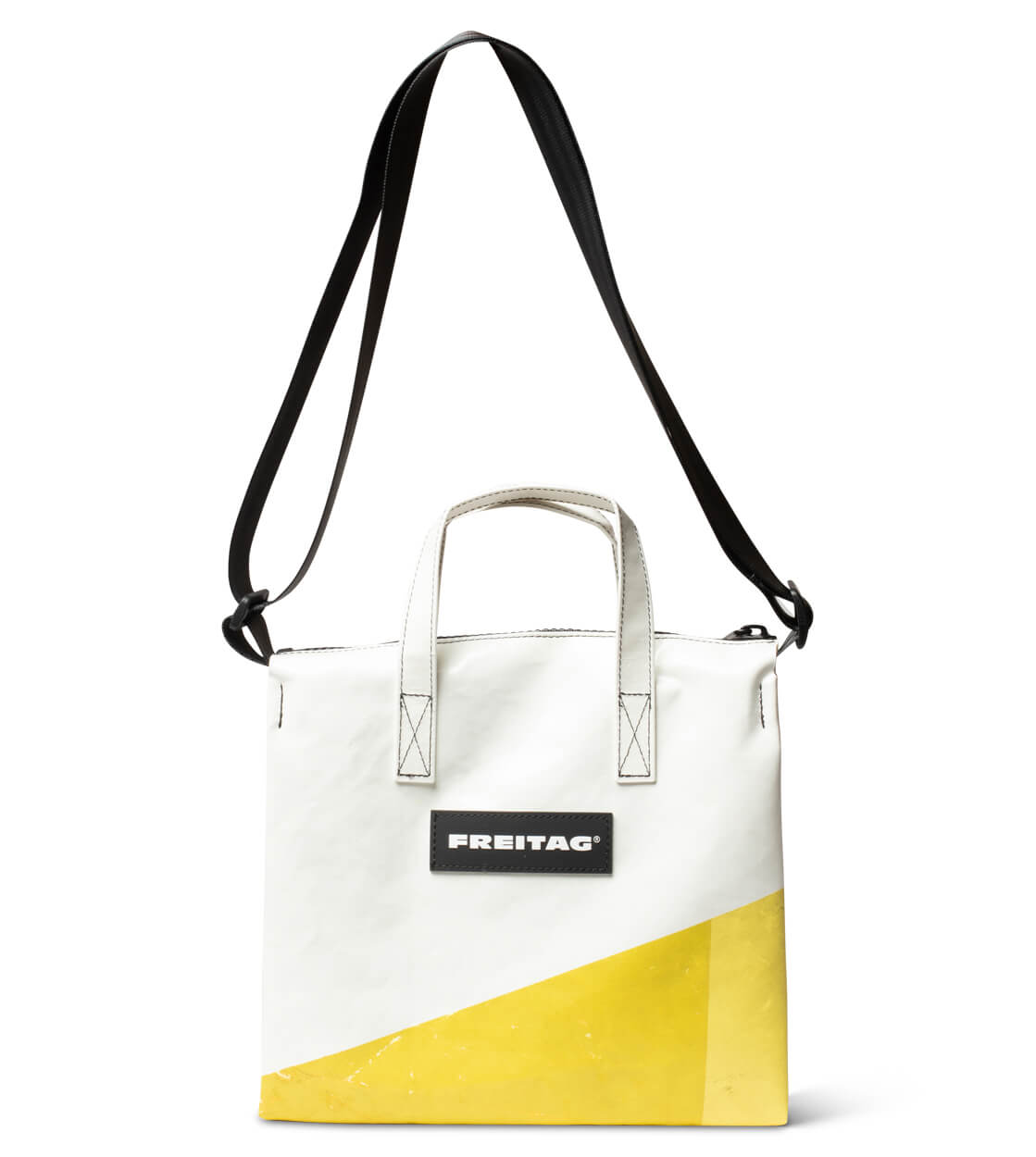 Freitag Bag Ruby white/yellow