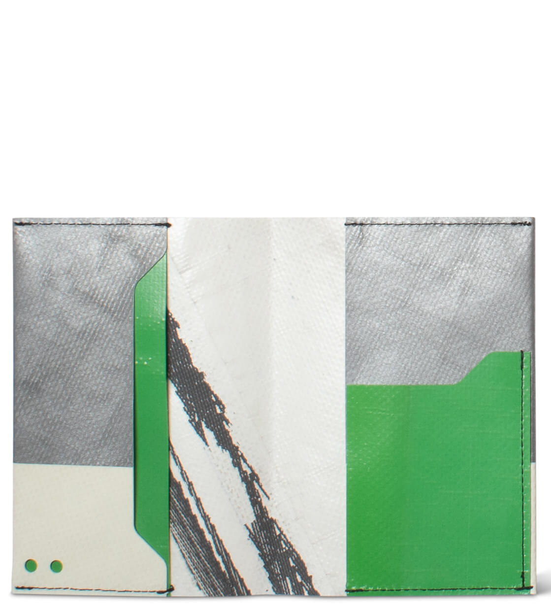 Freitag Passport & Notebook Sleeve Explorer silver/beige/green