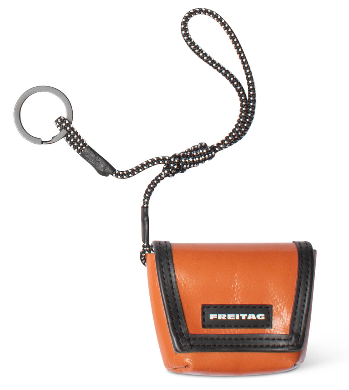 Freitag Keyholder and Charm Mini Messenger orange