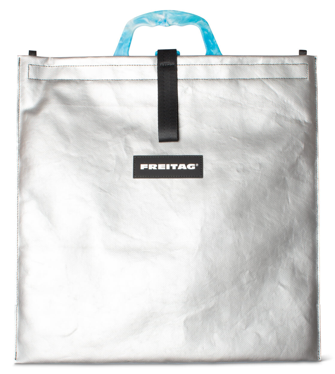 Freitag Cool Bag silver/blue/white