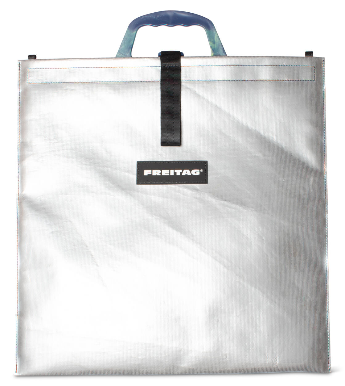 Freitag Cool Bag silver/blue/blue