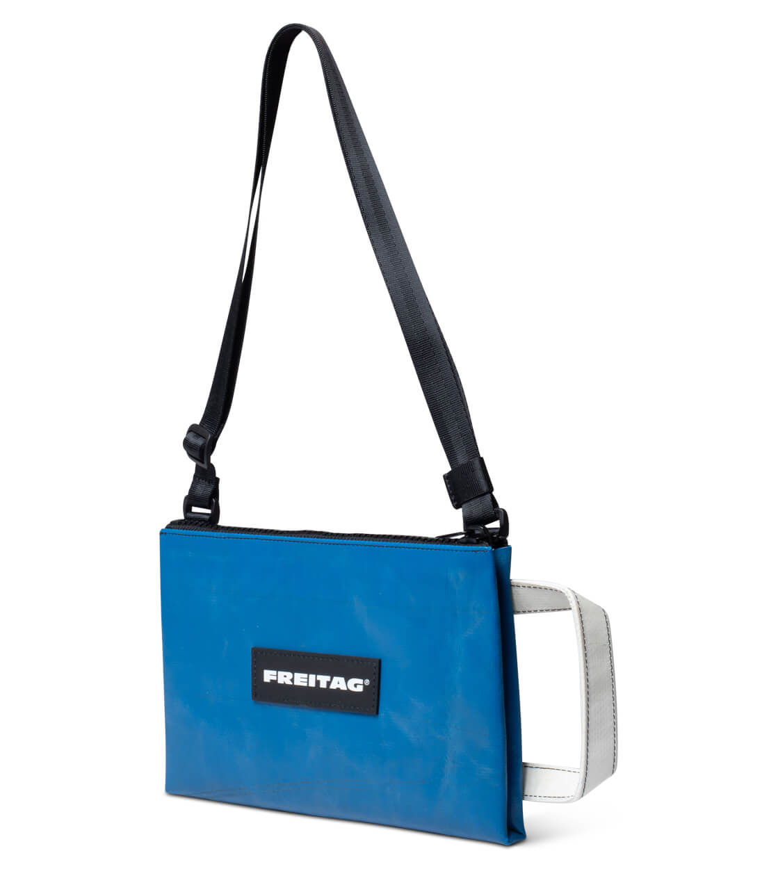 Freitag Bag Eddie blue/white