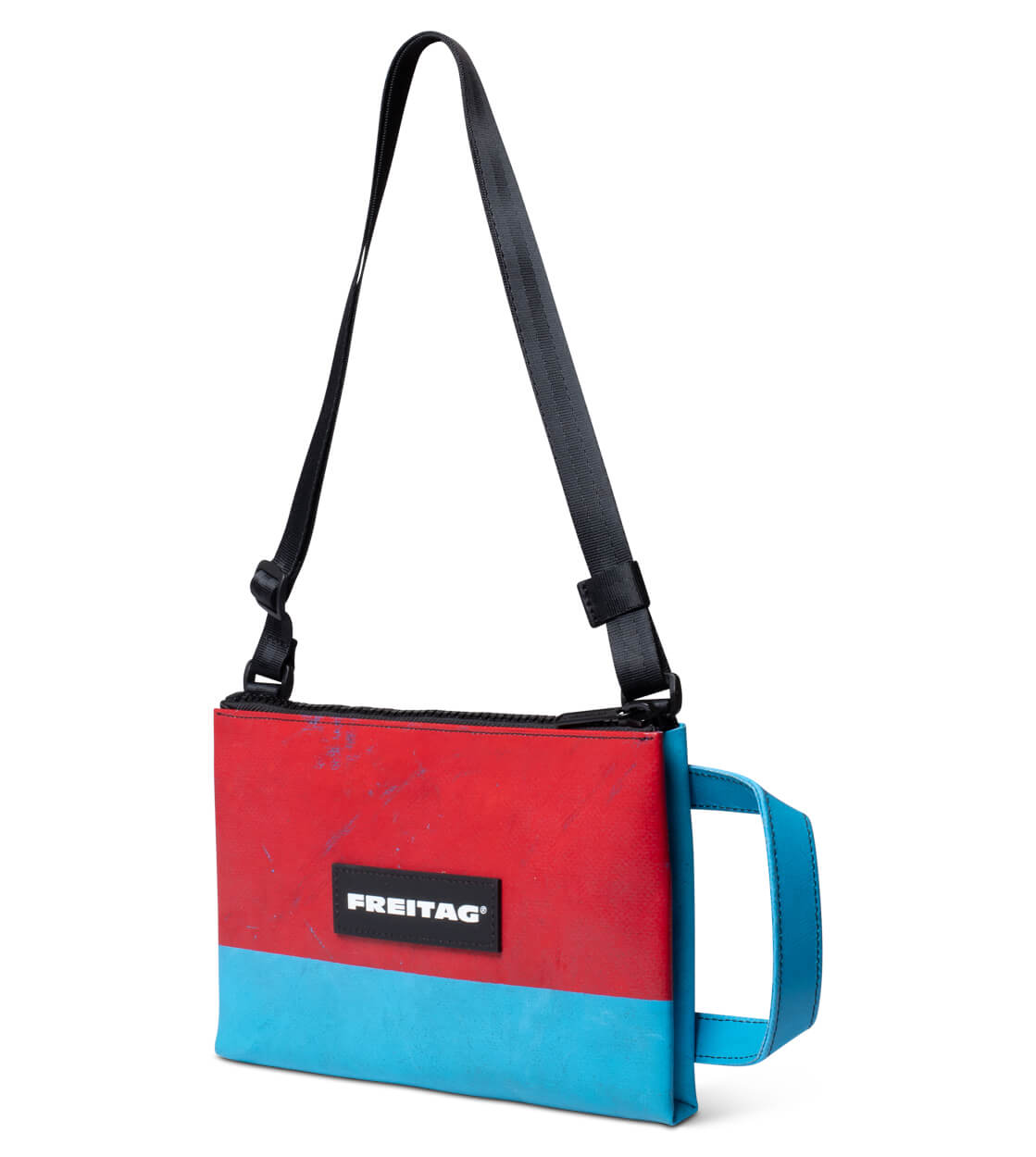 Freitag Bag Eddie blue/red