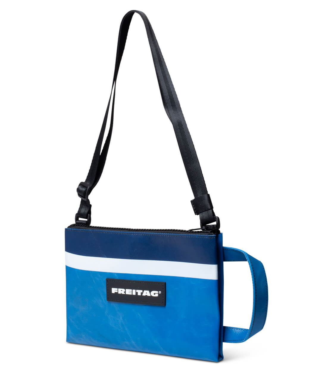 Freitag Bag Eddie blue/blue/white
