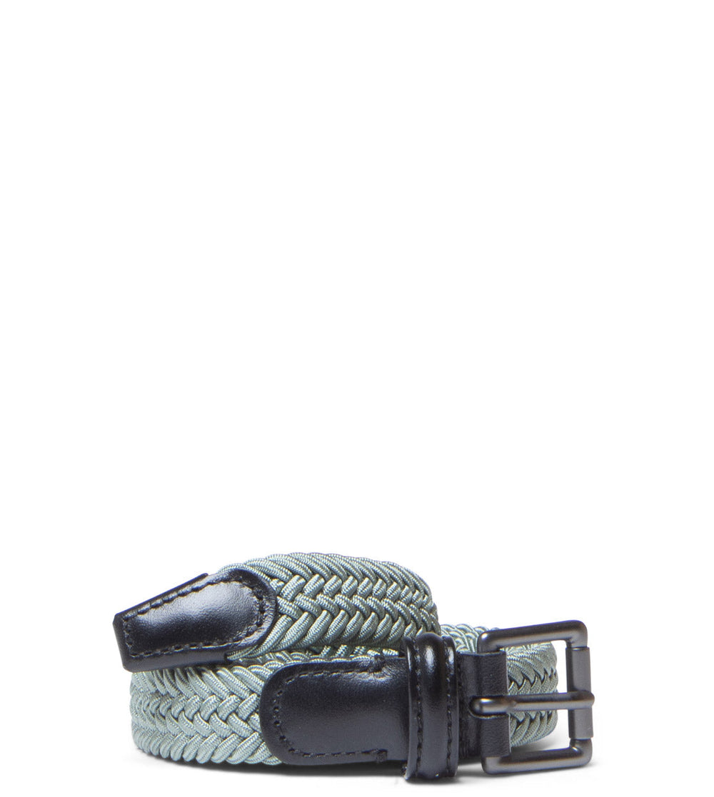 Andersons Belt Slim Woven green